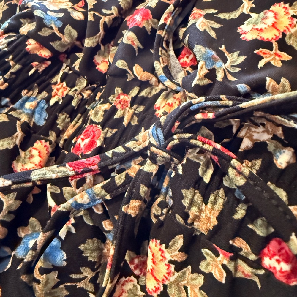 BEAUTIFUL!!  Lauren Ralph Lauren Black Label Jairell Short Sleeve Tiered Dress - Picture 4 of 7